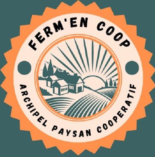 Le logo de Ferm'en coop