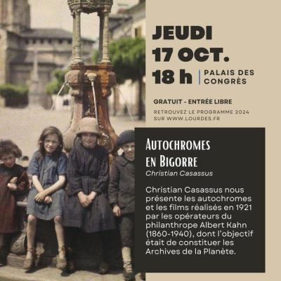 Une nouvelle conférence Appel d'Air sur les "Autochromes en Bigorre" 