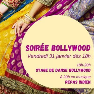 oirée Bollywood ce vendredi au Tiers Lieu d'Azun 