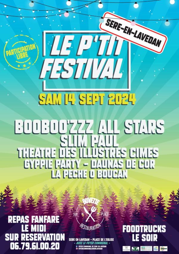 Le P'ti Festival  revient à Sère en Lavedan ce 14 septembre !!